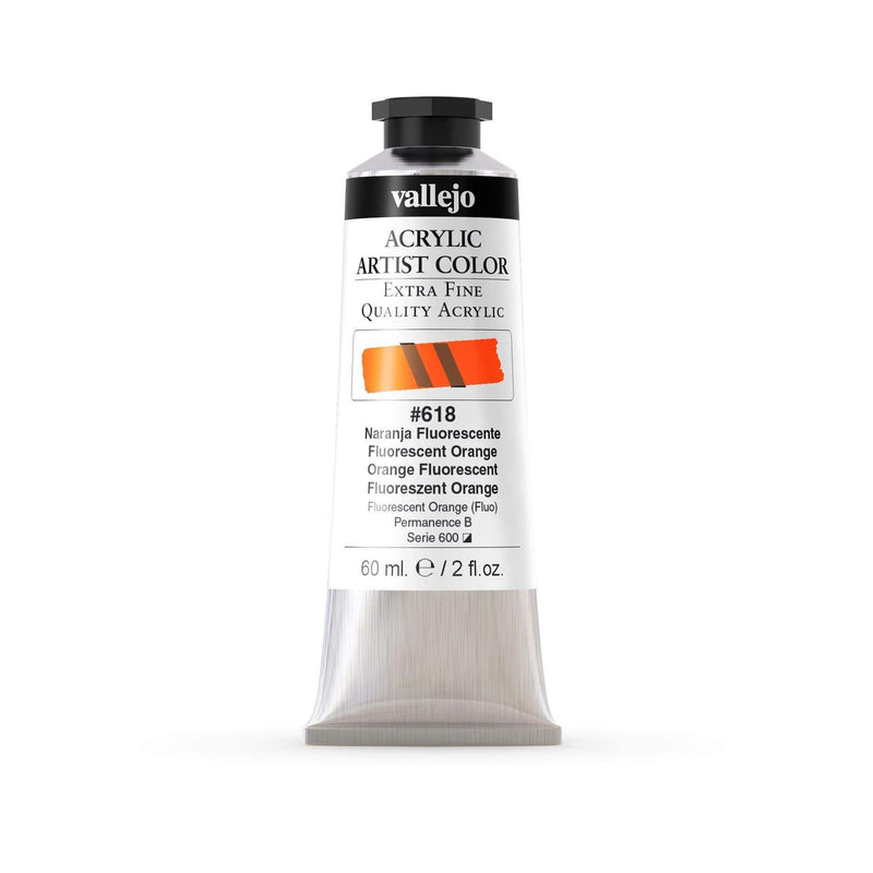 Vallejo pintura acrilica 60ml 618 naranja fluorescente VALLEJO Oferta CENTROARTESANO