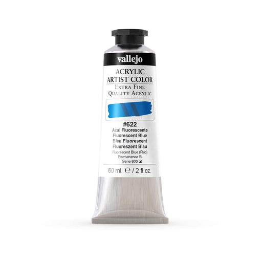 Vallejo pintura acrilica 60ml 622 azul fluorescente VALLEJO Oferta CENTROARTESANO