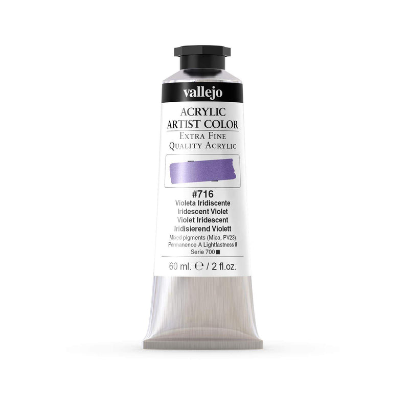 Vallejo pintura acrilica 60ml 716 violeta iridiscente VALLEJO Oferta CENTROARTESANO