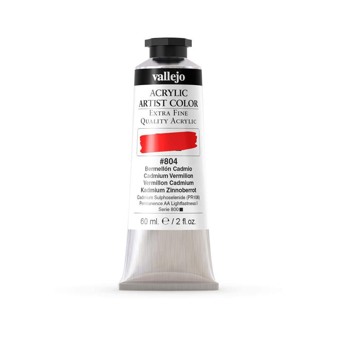 Vallejo pintura acrilica 60ml 804 cadmio bermellon VALLEJO Oferta CENTROARTESANO