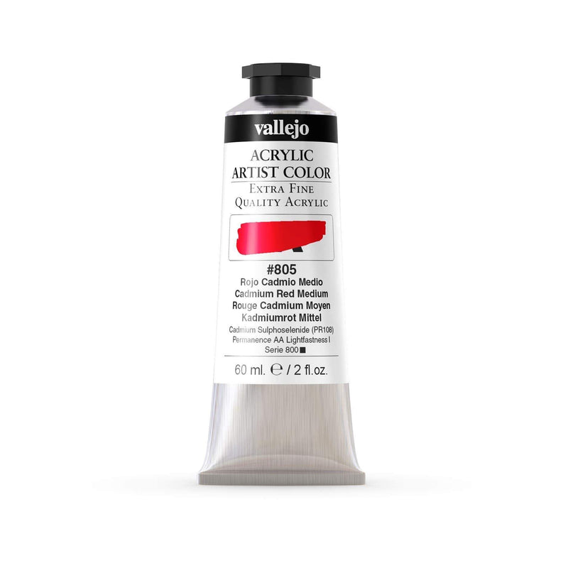 Vallejo pintura acrilica 60ml 805 cadmio rojo medio VALLEJO Oferta CENTROARTESANO