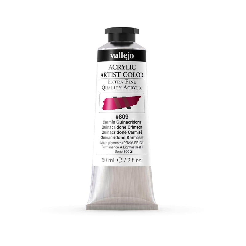 Vallejo pintura acrilica 60ml 809 carmin quinacridona VALLEJO Oferta CENTROARTESANO