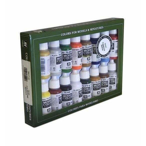 Vallejo Set Game color acrilicos para modelismo 16 colores Folkstone VALLEJO Oferta CENTROARTESANO
