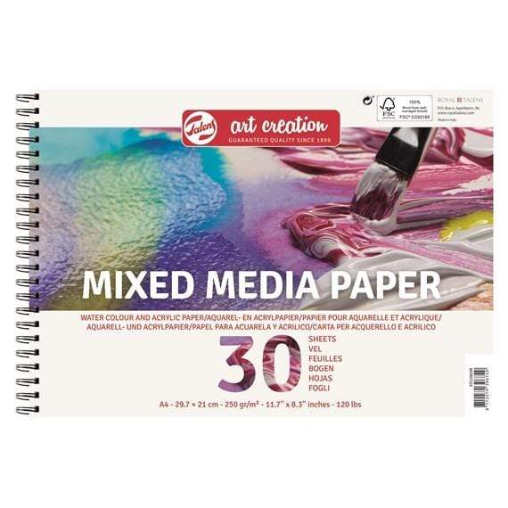 Art Creation Mixed media paper  A4 250gr/m2 VAN GOGH Oferta CENTROARTESANO