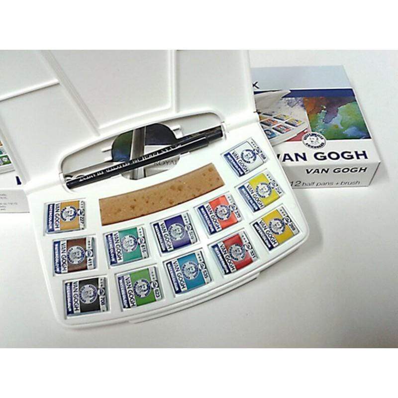 ESTUCHE ACUARELA VAN GOGH BOLSILLO 12+3 VAN GOGH Oferta CENTROARTESANO