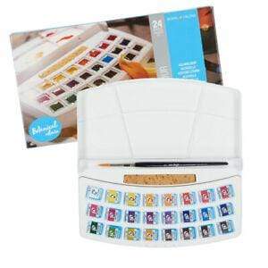 ESTUCHE ACUARELA VAN GOGH PLASTICO 24 GOD.2 Botanical colours VAN GOGH Oferta CENTROARTESANO