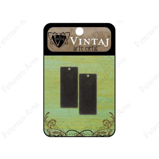 Vintaj Placas  rectangle 32mm arte metal VINTAJ CENTROARTESANO