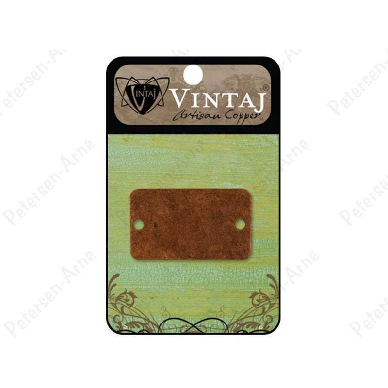 Vintaj placas Rectangle bracelet artisian copper VINTAJ CENTROARTESANO