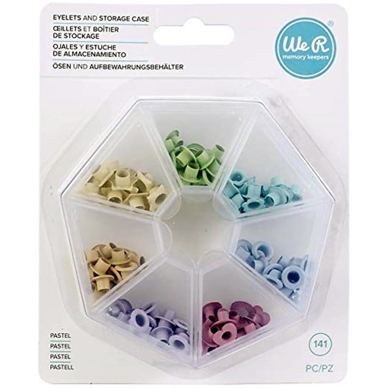 WE R ojetes 141u 1,3cm cabeza 0,5cm centro colores pasteles 66083 WE ARE MEMORIES CENTROARTESANO