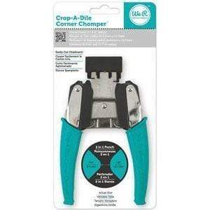 "WeR Crop a dile Chomper corner 1/4"" y 1/2"" 70904-6 blue" WE ARE MEMORIES CENTROARTESANO