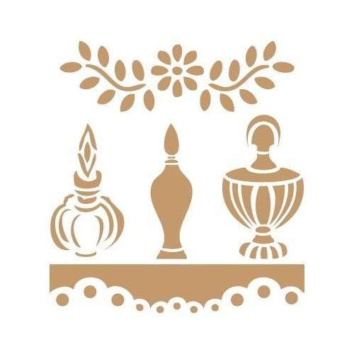 Mya stencil 20x20 099 3 perfumes