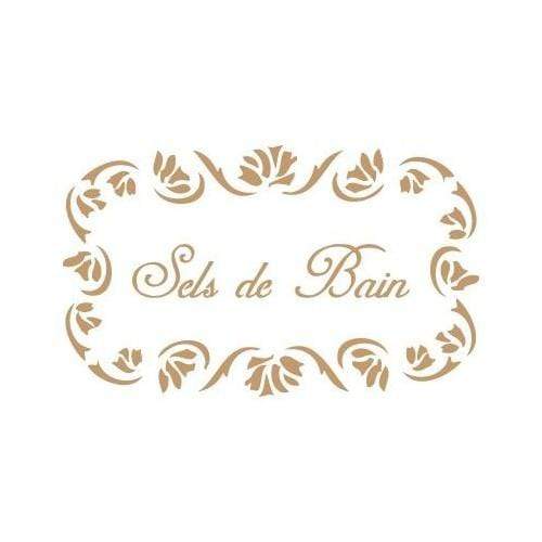 Mya stencil 30x20 142 Sels de Bain