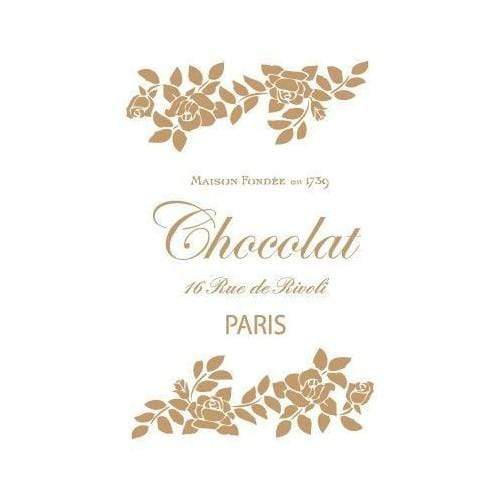 Mya stencil 30x20 151 Chocolat paris