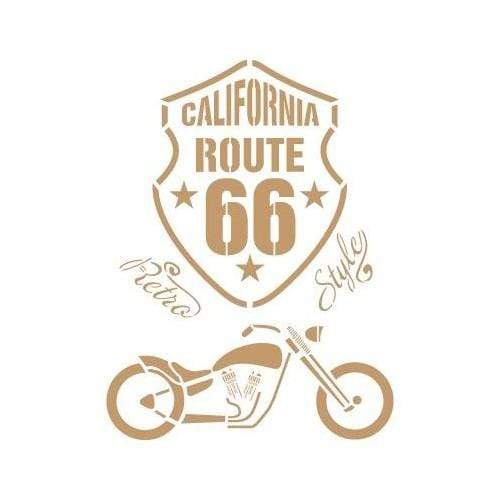 Pochoir Mya 30x20 171 Route 66