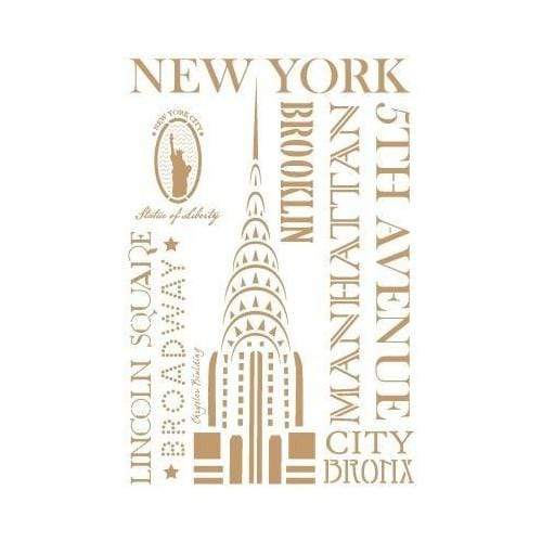 Mya stencil 30x20 201 New York