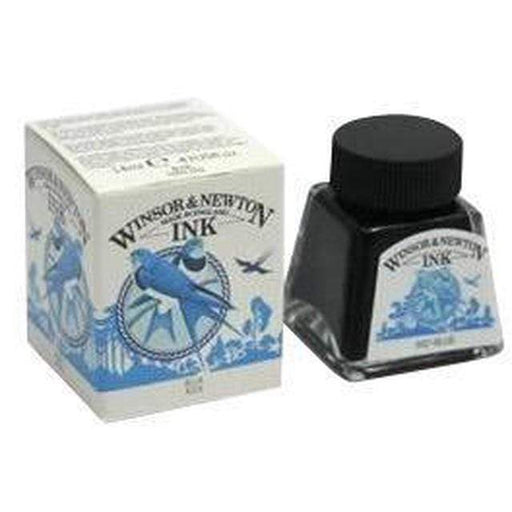 Winsor & Newton Tinta china 14ml azul WINDSOR & AMP CENTROARTESANO