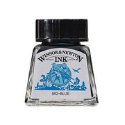 Winsor & Newton Tinta china 14ml azul WINDSOR & AMP CENTROARTESANO