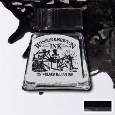 Winsor & Newton Tinta china 14ml negro WINDSOR & AMP CENTROARTESANO
