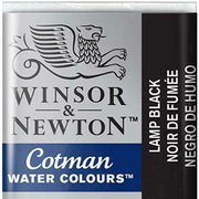 Pastilla acuarela cotman Winsor & newton 1/2 godet ud WINSOR & NEWTON 337 Negro Humo CENTROARTESANO