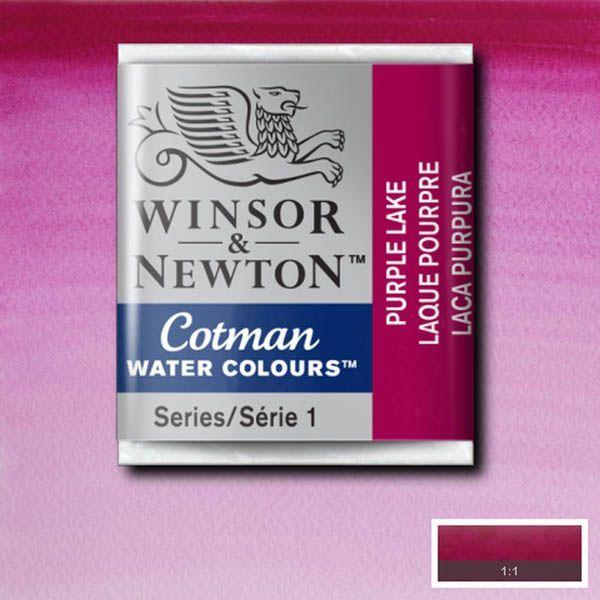 Pastilla acuarela cotman Winsor & newton 1/2 godet ud WINSOR & NEWTON 544 Laca Purpura CENTROARTESANO