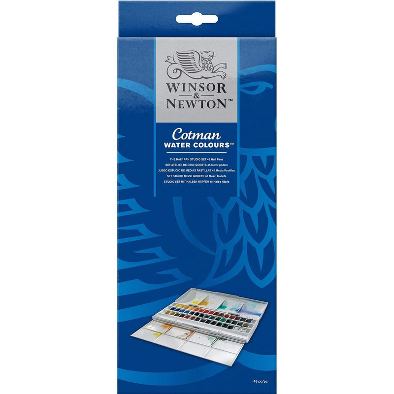 Acuarela winsor & newton cotman 45 colores WINSOR & NEWTON CENTROARTESANO