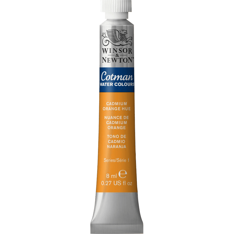 Acuarela tubo winsor & newton Cotman 8ml WINSOR & NEWTON Oferta 0303090 Tono de cadmio naranja CENTROARTESANO