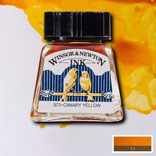 Winsor & Newton Tinta china 14ml 030 amarillo canario WINSOR & NEWTON CENTROARTESANO