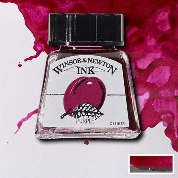 Winsor & Newton Tinta china 14ml 542 Purpura WINSOR & NEWTON CENTROARTESANO