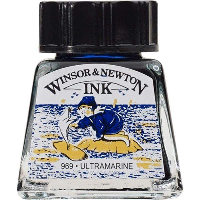 Winsor &amp; Newton India ink 14ml 660 ultramarine