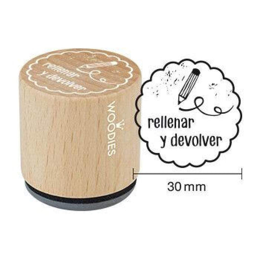 Sello woodies Profesores Rellenar y devolver wb1307 WOODIES CENTROARTESANO