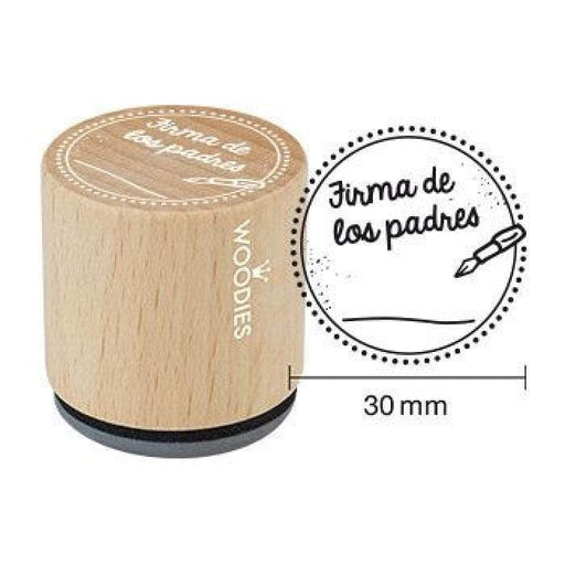 Sellos Woodies Profesores Firma de Padres wp1305 WOODIES CENTROARTESANO