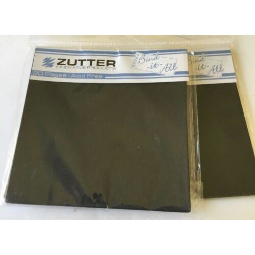 Zut paginas interiores color negro 10x10cm ZUTTER CENTROARTESANO